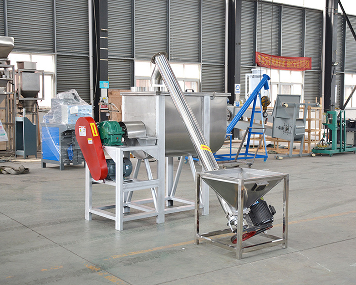 螺旋軸與吊、頭、尾軸承嵌入連接