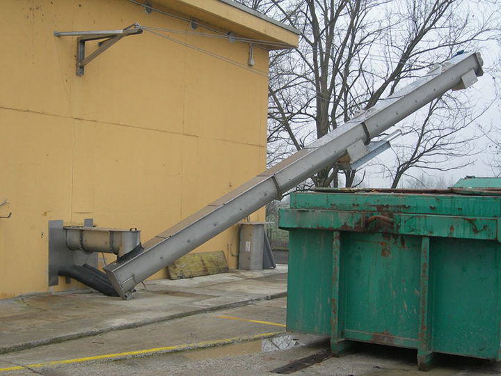 U型螺旋輸送機(jī)的承壓能力有限，不適合輸長距離輸送